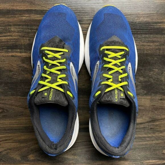 Brooks Launch 6 Blue Black Running Performance Sneakers Men's Size US 11.5 - Picture 8 of 9